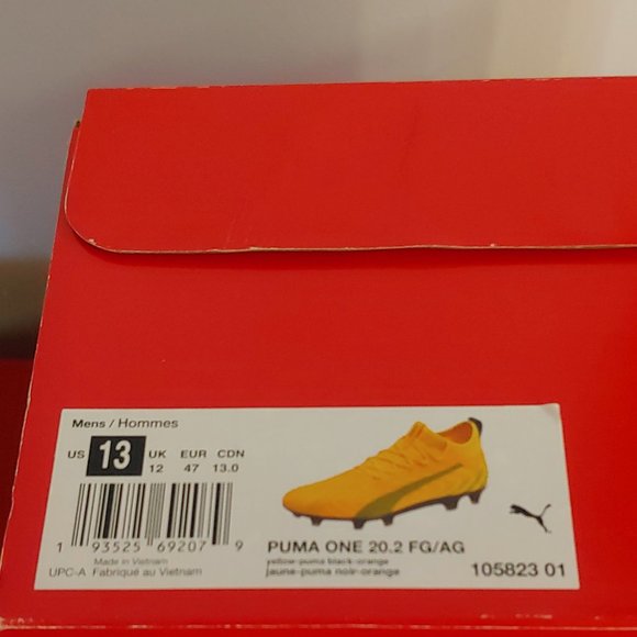 BRAND NEW, PUMA ONE ATHLETIC SHOES, SIZE 13!!! - Picture 6 of 6